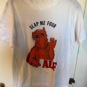 Screen Stars White Graphic Tee